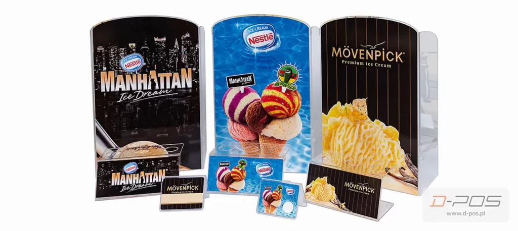 Wyroby reklamowe z pleksi - zastosowanie szkła akrylowego w materiałach POS